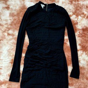 Black Long Sleeve Dress Size Extra Small